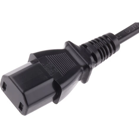 Câble D'alimentation, Noir, Connecteur C17, CEI Vers Bipolaire, Fiche Mâle Chinoise, 250 V / 10 A, 2m ( Prix Pour 1 ) 3 Câble D'alimentation, Noir, Connecteur C17, CEI Vers Bipolaire, Fiche Mâle Chinoise, 250 V / 10 A, 2m ( Prix Pour 1 )