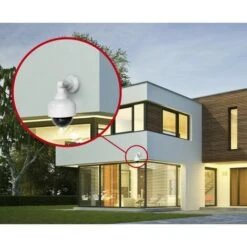 Camera Dôme Factice D'extérieur Avec Led -Dahuace Boutique 11574301 3