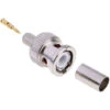 Connecteur Coaxial RS PRO Mâle Droit, Raccordement A Sertir 75O Montage Sur Câble ( Prix Pour 1 ) -Dahuace Boutique 12875522 1