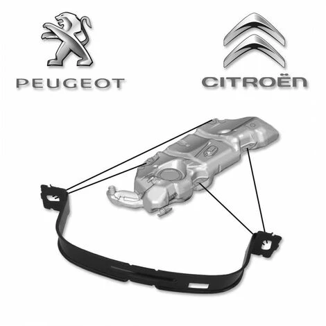 Collier De Reservoir Carburant Sangle De Réservoir 206 206 Plus OE 1536.89 4 Collier De Reservoir Carburant Sangle De Réservoir 206 206 Plus OE 1536.89 – Image 2