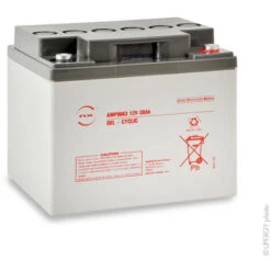 NX - Batterie Plomb Etanche Gel NX 38-12 Cyclic 12V 38Ah M6-F