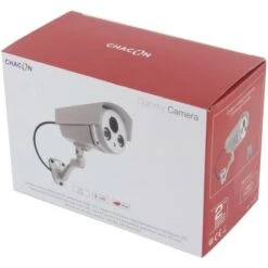 Caméra Factice Extérieure En Aluminium Avec LED Bleue 9 Caméra Factice Extérieure En Aluminium Avec LED Bleue -Dahuace Boutique 15485755 4