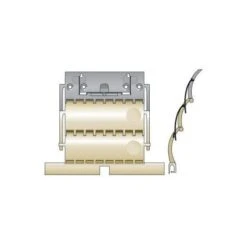 SOMFY 9012485 - Attache Rigide Clicksur 2 Maillons Lame 8mm - Pour Tube ZF