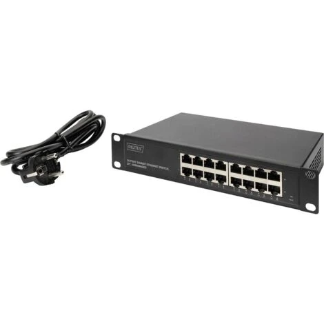 Digitus DN-80115 DN-80115 Switch Réseau RJ45 16 Ports 10 / 100 / 1000 MBit/s 5 Digitus DN-80115 DN-80115 Switch Réseau RJ45 16 Ports 10 / 100 / 1000 MBit/s – Image 3