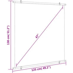 Écran De Projection 47 1:1 VidaXL -Dahuace Boutique 26375881 3