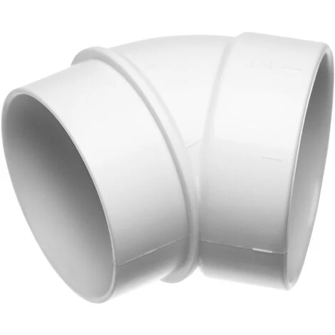 Vhbw Tuyau D'aspiration Centrale Coudé à 45°, Intérieur/extérieur Pour Aspiration Centralisée, 50.8 Mm De Diamètre / Système De Tuyau De 2 3 Vhbw Tuyau D'aspiration Centrale Coudé à 45°, Intérieur/extérieur Pour Aspiration Centralisée, 50.8 Mm De Diamètre / Système De Tuyau De 2