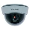 Caméra De Surveillance Factice Type Dôme Avec Led Clignotante - SEDEA - 550980