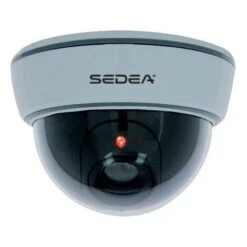 Caméra De Surveillance Factice Type Dôme Avec Led Clignotante - SEDEA - 550980