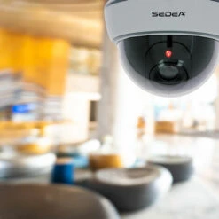 Caméra De Surveillance Factice Type Dôme Avec Led Clignotante - SEDEA - 550980 -Dahuace Boutique 27364959 3