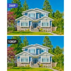 SANNCE 8CH 5MP NVR Kit De Surveillance Sans Fil, Caméra De Surveillance Vidéo 8X 3MP, IP66 Extérieur Et Intérieur Étanche, Accès à Distance, Alarme De Mouvement -Dahuace Boutique 27420666 3