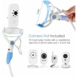 LangRay Support De Moniteur Pour Bébé, Support De Caméra Universel Réglable Support Caméra Bebe Flexible Support Rotatif Baby Camera Support Convient Pour Moniteurs De Bébé, Téléphone Et Vidéo Caméra -Dahuace Boutique 28210225 4