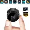 Mini Caméra Espion Cachée WiFi Petite Vidéo HD 1080P Vision Nocturne Détection De Mouvement Sécurité Nanny Cam De Surveillance Caméras Secrètes La Maison Intérieure Extérieure Avec Une Carte SD 32G -Dahuace Boutique 28654448 1