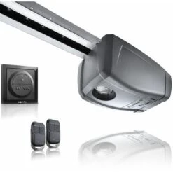 SOMFY 1241606 - Motorisation Pour Porte De Garage GDK 1100 - Hauteur Max. 2.35 M - Largeur Max. 4.5 M - Livré Avec 1 Commande Murale Et 2 Télécommandes Keypop - Compatible App TaHoma