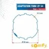 Roue + Couronne Pour Tube ZF 54 Pour Moteurs Somfy Ø50mm -Dahuace Boutique 31557454 1