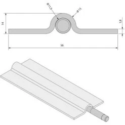 Manchon De Raccordement Pour Rail SU5058 -Dahuace Boutique 3331241 3