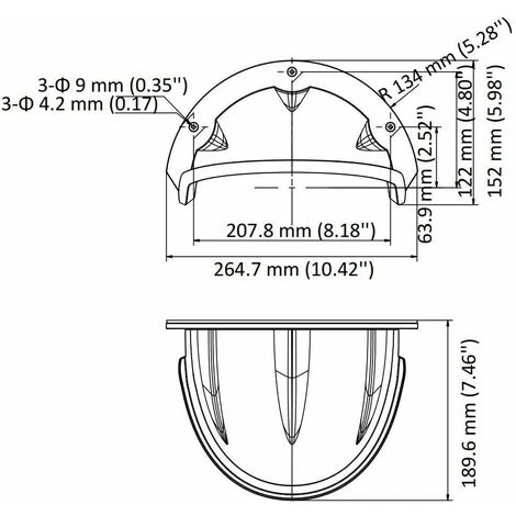 Accessoire De Protection De Caméra De Surveillance - Hikvision DS-1250ZJ 5 Accessoire De Protection De Caméra De Surveillance - Hikvision DS-1250ZJ – Image 3