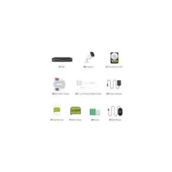 SANNCE KIT Vidéo Surveillance Filaire 8CH TVI DVR Enregistreur + 8 Caméra HD 1080P Extérieur Vision Nocture 20m – Avec Disque Dur 1TB -Dahuace Boutique 3449699 5