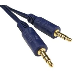 Cordon Audio Mâle Vers Mâle, Long. 5m ( Prix Pour 1 )