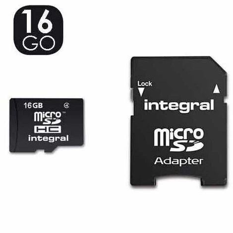 Carte Mémoire, Micro Sd De 16 Go 4 Carte Mémoire, Micro Sd De 16 Go – Image 2