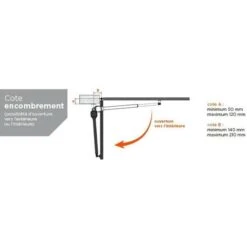 Kit De Motorisation A Vérins SCS SENTINEL OpenGate 1 -Dahuace Boutique 3662524 3