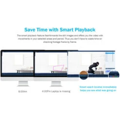 Enregistreur Vidéo Numérique De Vidéosurveillance Hybride 5-en-1 5MP 8 Canaux, 2 Caméras, Détection De Mouvement, Prise En Charge Des Caméras IP Et Analogiques– Avec Disque Dur 4TB -Dahuace Boutique 37658383 5