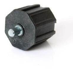 Embout De Tube Octogonal - Pivot Intégré - Ø40mm