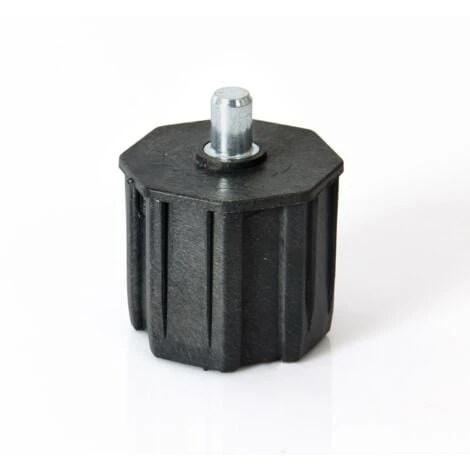 Embout De Tube Octogonal - Pivot Intégré - Ø40mm 4 Embout De Tube Octogonal - Pivot Intégré - Ø40mm – Image 2