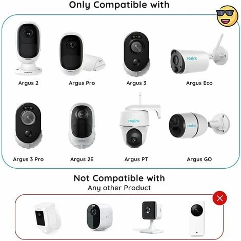 Reolink Panneau Solaire Alimentation En Continu Uniquement Les Caméras Surveillance Sur Batteries, Support Réglable Étanche, Avec Câble De 4 Mètres, Noir 6 Reolink Panneau Solaire Alimentation En Continu Uniquement Les Caméras Surveillance Sur Batteries, Support Réglable Étanche, Avec Câble De 4 Mètres, Noir – Image 4