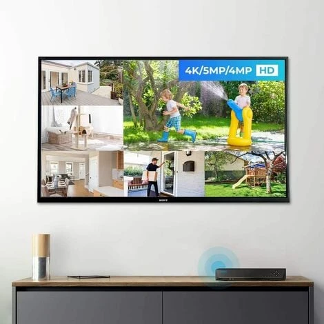 Reolink Caméra De Sécurité PoE NVR Enregistreur 8 Canaux à Domicile Avec Disque Dur De 2TO Supportez 4MP 5MP Ou 8MP IP Caméra, RLN8-410 4 Reolink Caméra De Sécurité PoE NVR Enregistreur 8 Canaux à Domicile Avec Disque Dur De 2TO Supportez 4MP 5MP Ou 8MP IP Caméra, RLN8-410 – Image 2