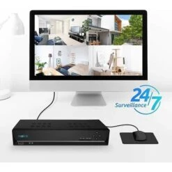 Reolink Caméra De Sécurité PoE NVR Enregistreur 8 Canaux à Domicile Avec Disque Dur De 2TO Supportez 4MP 5MP Ou 8MP IP Caméra, RLN8-410 9 Reolink Caméra De Sécurité PoE NVR Enregistreur 8 Canaux à Domicile Avec Disque Dur De 2TO Supportez 4MP 5MP Ou 8MP IP Caméra, RLN8-410 -Dahuace Boutique 44933703 3