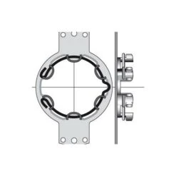 Support D50 Entraxe 100 Mm Somfy