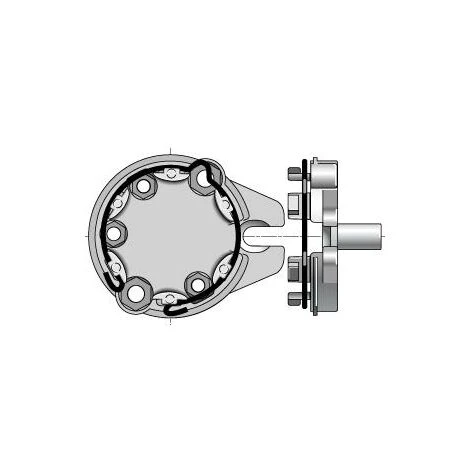 Support Moteur D50/d60 Pour Stores Avec Pion De 20mm Somfy 3 Support Moteur D50/d60 Pour Stores Avec Pion De 20mm Somfy