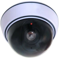 Lot De 2 Caméras Dôme Professionnelles Avec Flash Factice Avec Objectif Et LED Clignotante Guazhuni（Blanc） -Dahuace Boutique 47158476 3