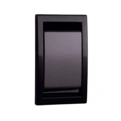 Prise Murale En Abs Noir & Anthracite