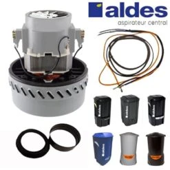 Moteur ALDES 1400W Pour Centrales Dyvac, C. Cleaner, C.Booster, C.Power
