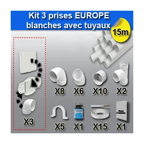 Aspirateur Central AIRFLOW 1600 Garantie 2 Ans (jusqu’à 300 M²) + Trousse Inter 9 ML + 8 Accessoires + Kit 3 Prises + Kit Prise Balai + Kit Prise Garage 7 Aspirateur Central AIRFLOW 1600 Garantie 2 Ans (jusqu’à 300 M²) + Trousse Inter 9 ML + 8 Accessoires + Kit 3 Prises + Kit Prise Balai + Kit Prise Garage – Image 5