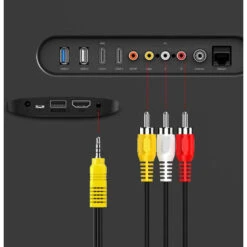 Câble 3.5MM à 3 RCA Câble Adaptateur Vidéo Composant AV Pour TV TCL -Dahuace Boutique 55293932 5