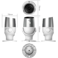 Caméra De Surveillance Extérieure Intelligente WiFi 1080p IP65 - Gris - SILAMP 11 Caméra De Surveillance Extérieure Intelligente WiFi 1080p IP65 - Gris - SILAMP -Dahuace Boutique 60978293 5