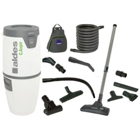 Pack Aspiration Centralisée C.Axpir®Comfort Avec Set D'accessoires - ALDES 3 Pack Aspiration Centralisée C.Axpir®Comfort Avec Set D'accessoires - ALDES