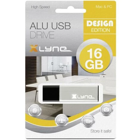 Clé USB Xlyne ALU 16 GB USB 2.0 4 Clé USB Xlyne ALU 16 GB USB 2.0 – Image 2