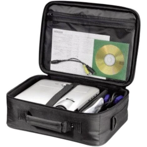 Sacoche Pour Vidéoprojecteur Hama Sportsline L Noir 4 Sacoche Pour Vidéoprojecteur Hama Sportsline L Noir – Image 2