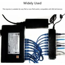 Injecteur POE-8-ENC (Aucune Alimentation) Power Over Ethernet 8 Port Conforme IEEE 802.3af Passif Midspan Multiport 10/100 Débit, Compatible Alimentation 1256V, (FBA-POE-8-ENC) -Dahuace Boutique 64032246 3