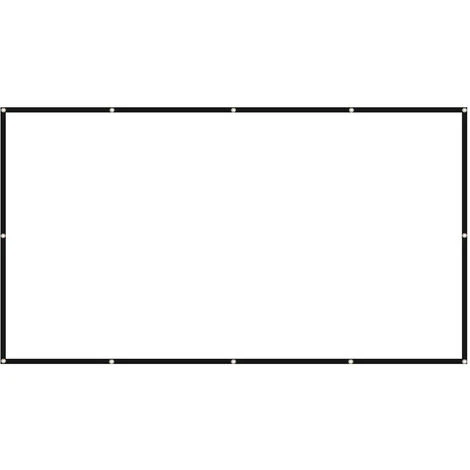 Écran De Projection 150 Pouces écran Large 16: 9 écran De Projection Portable Anti-plis Pliable Intérieur Extérieur Projecteur Films écran Pour Bureau à Domicile 7 Écran De Projection 150 Pouces écran Large 16: 9 écran De Projection Portable Anti-plis Pliable Intérieur Extérieur Projecteur Films écran Pour Bureau à Domicile – Image 5