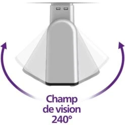 Caméra Extérieure Motorisée Et Connectée + Autotracking - WelcomeEye View - Philips - 531050 - Compatible Avec Visiophone Connect 2 Et La Caméra Intérieur Philips Look - -Dahuace Boutique 69428293 5
