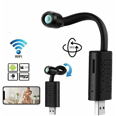 Caméra Espion WiFi Sans Fil Mini Caméra Cachée Caméra De Surveillance Caméra Bébé Sécurité Vidéo Pour Extérieure Interieure Enregistreu 3 Caméra Espion WiFi Sans Fil Mini Caméra Cachée Caméra De Surveillance Caméra Bébé Sécurité Vidéo Pour Extérieure Interieure Enregistreu