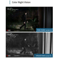 Eufy Security Cam 2C Pro Caméra De Surveillance WiFi Extérieure Sécurité Domestique Sans Fil, Autonomie 180j, HomeKit, Résolution 2K, Étanchiété IP67, Vision Nocturne, 2 Cams, Sans Frais Mensuel -Dahuace Boutique 70129291 4