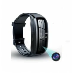 Caméra Espion HD 1080P DV, Montre Angle Large Anti-secousse, Réduction De Bruit Intelligent, Carte Micro SD 128GO, 720 Minutes D'enregistrement