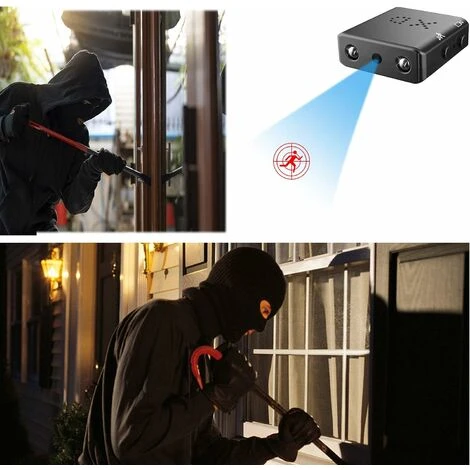 Mini Caméra,Lefou 1080P HD Caméra Cachée,Espion Avec Vision Nocturne Et Détection De Mouvement,Micro Spy Cam,Intérieure/Extérieure Caméra De Surveillance Lefou 4 Mini Caméra,Lefou 1080P HD Caméra Cachée,Espion Avec Vision Nocturne Et Détection De Mouvement,Micro Spy Cam,Intérieure/Extérieure Caméra De Surveillance Lefou – Image 2