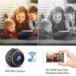 Mini Camera Espion Enregistreur Espion Vision Nocturne Sans Fil 4K 1080p Full HD Avec Audio Et Vidéo Moniteur Secret Caché Pour Bébé, Surveillance Caméra Exterieur/Interieur - Oi-FRIS -Dahuace Boutique 71103620 5