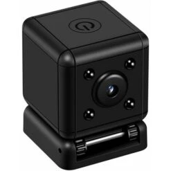 Mini Camera Espion Enregistreur,Full HD 1080P Magnetic Spy Cam Sans Fil Nanny Caméra Cachée Avec Détection De Mouvement Et Vision Nocturne, Interieur /Exterieur Micro Camera Surveillance